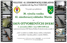 30.v�ro�ie vzniku 42.z�sobovacej z�kladne Martin