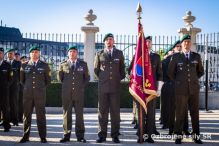 Slvnostn ceremonil pripevnenia sth na bojov zstavu prezidentkou SR