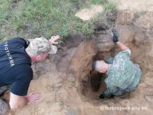 Vcvik jednotky EOD- EXPLOSIVE ORDNANCE DISPOSAL v hbkovom vyhadvan nevybuchnutej muncie